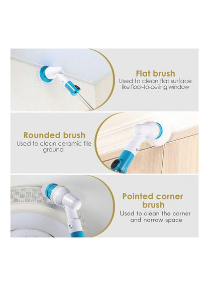 3 in 1 Electric Spin Scrubber Machine