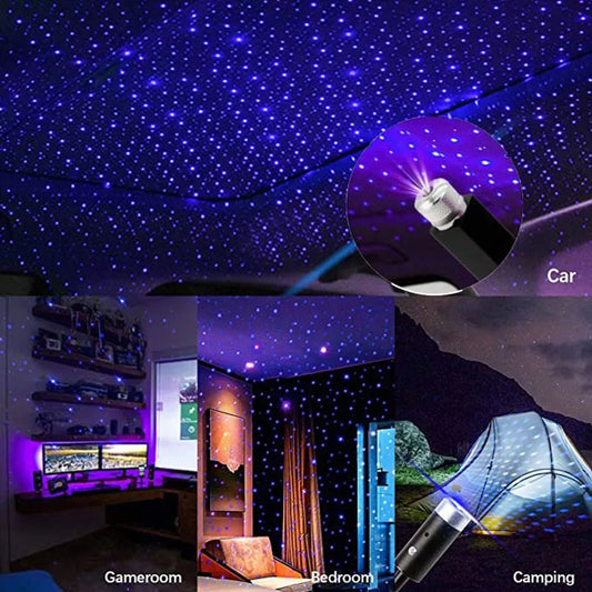 Star decoration LED light which give every area romantic atmosphere.
